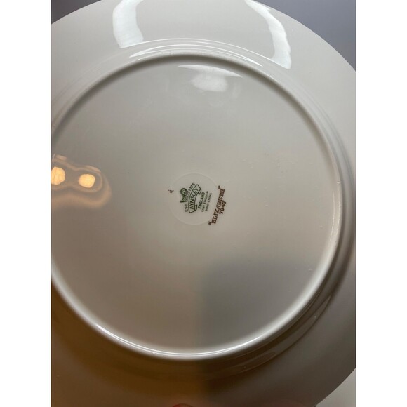 set of 4 Aynsley Elizabeth, Gold Laurel, Smooth: Dinner Plate (s), 10 1/2" - Picture 8 of 11